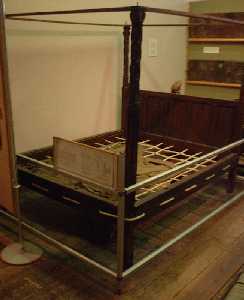 Saffron Walden museum bed