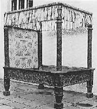 Bed of Sir Rhys ap Thoman of Dynefwr