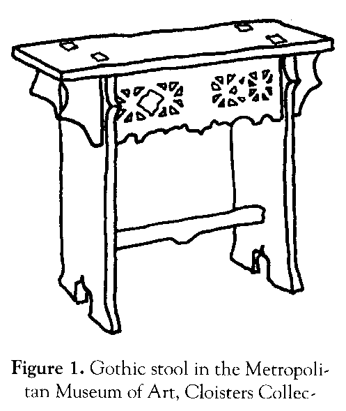 Free Simple Gothic Bench Plans