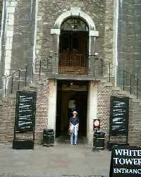 Just outside the White Tower